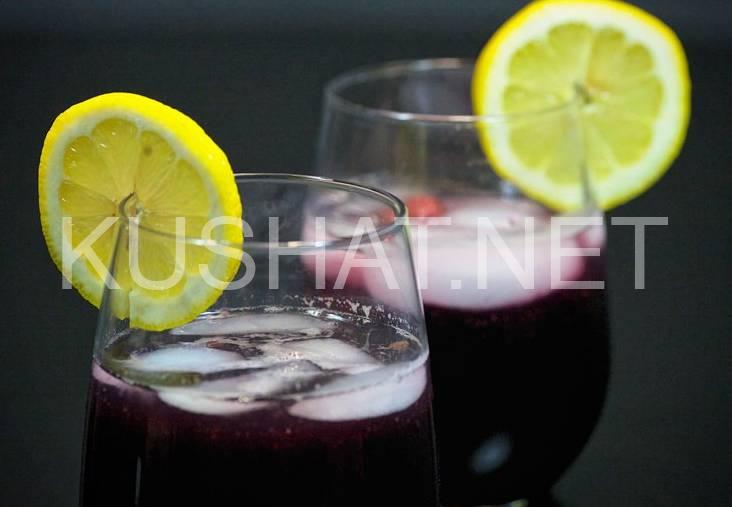 13_сангрия на красном вине с персиками, апельсинами и лимонами