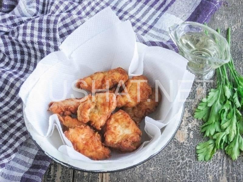 7_куриные наггетсы в панировке на сковороде