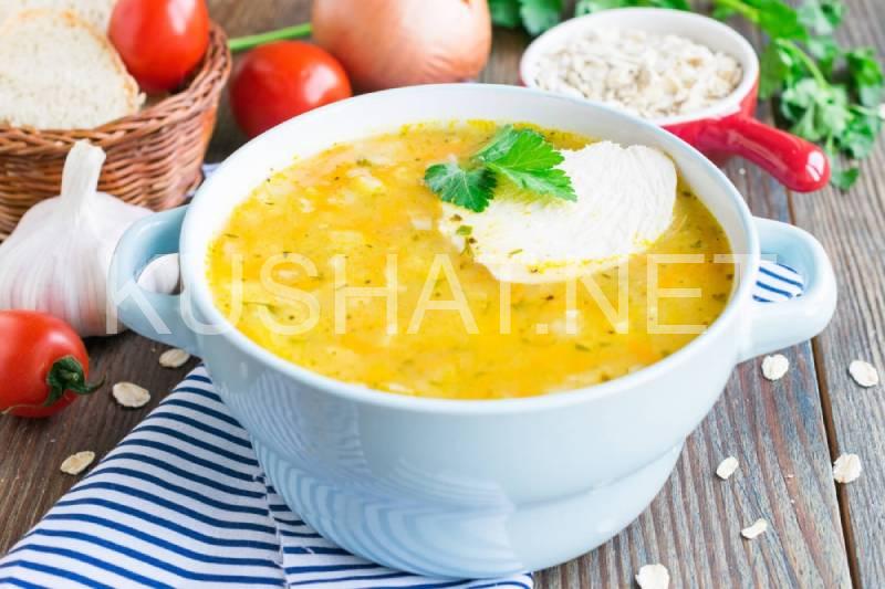 10_куриный суп с овсяными хлопьями