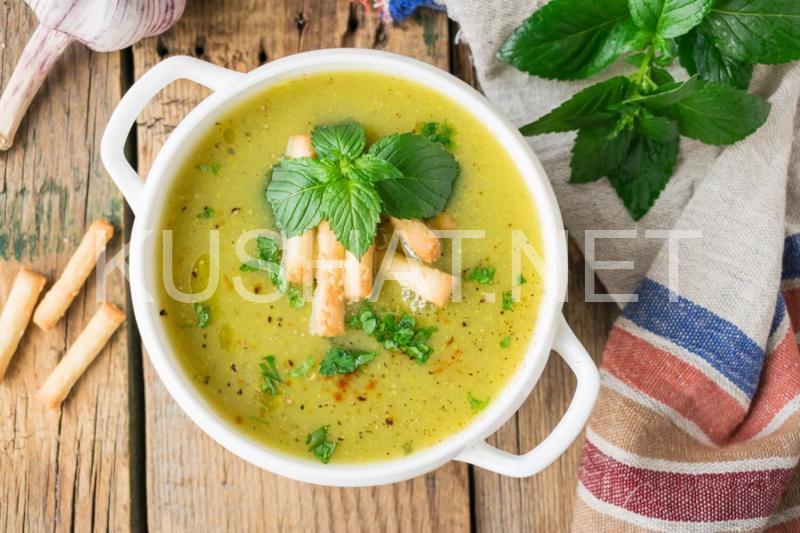 10_крем-суп из зеленого горошка