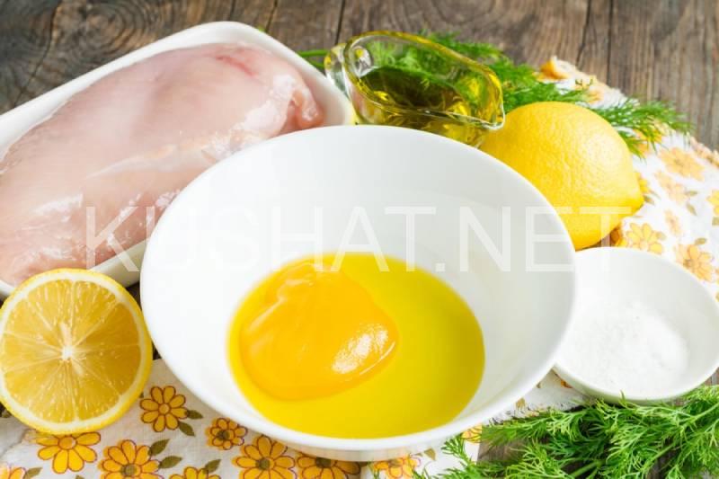 1_куриная грудка с лимоном и медом в духовке