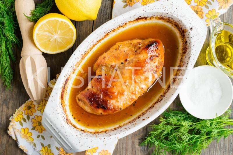 6_куриная грудка с лимоном и медом в духовке