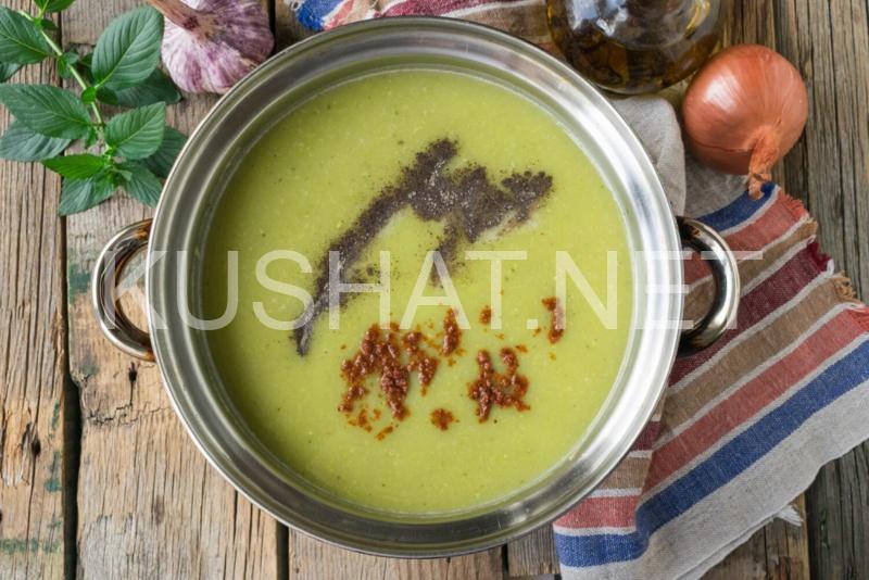 9_крем-суп из зеленого горошка