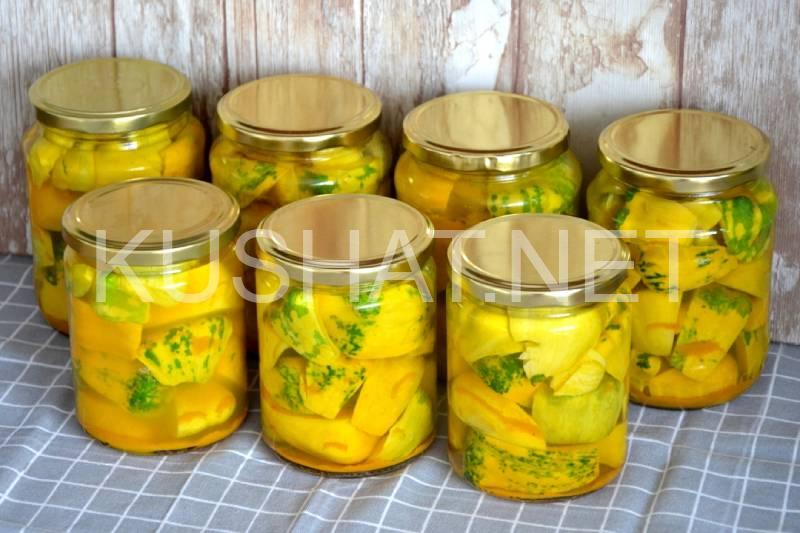 3_маринованные патиссоны на зиму
