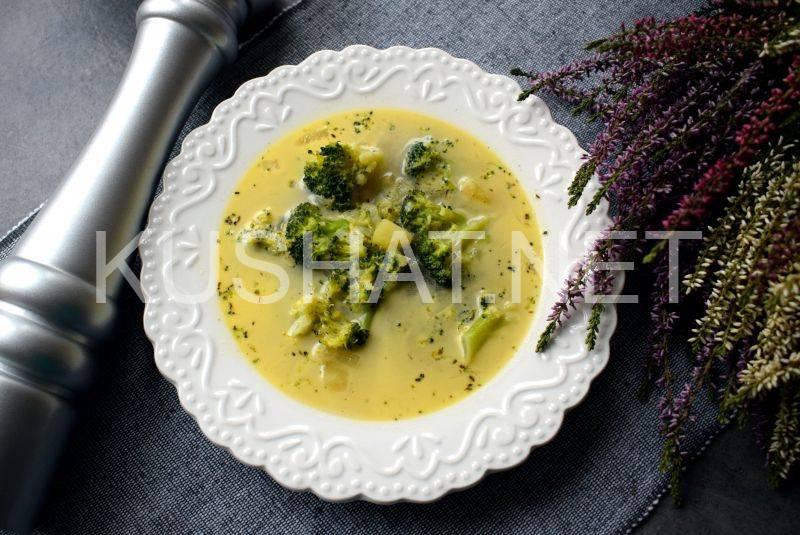 1_сырный суп с брокколи