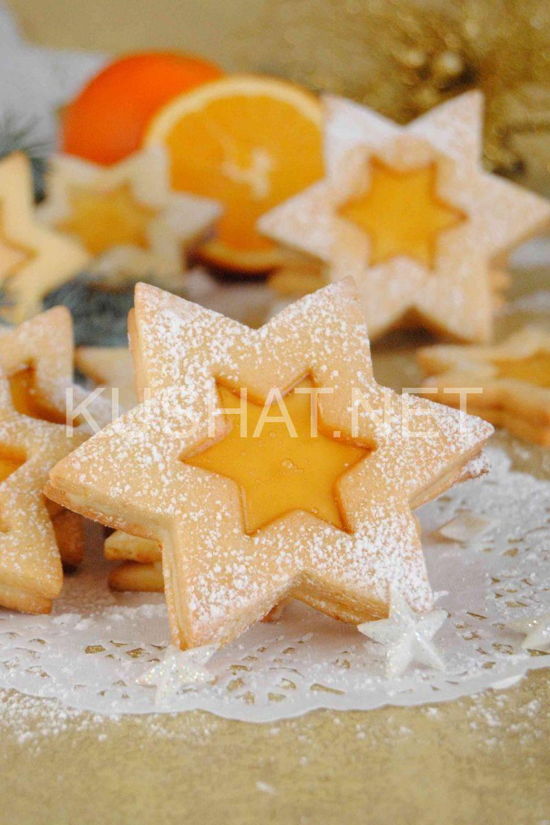 2_рождественское печенье звезды