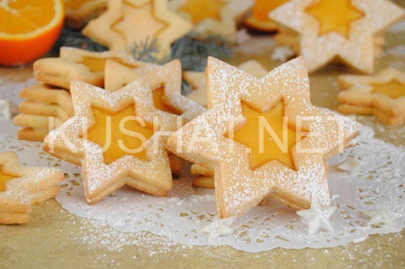 3_рождественское печенье звезды