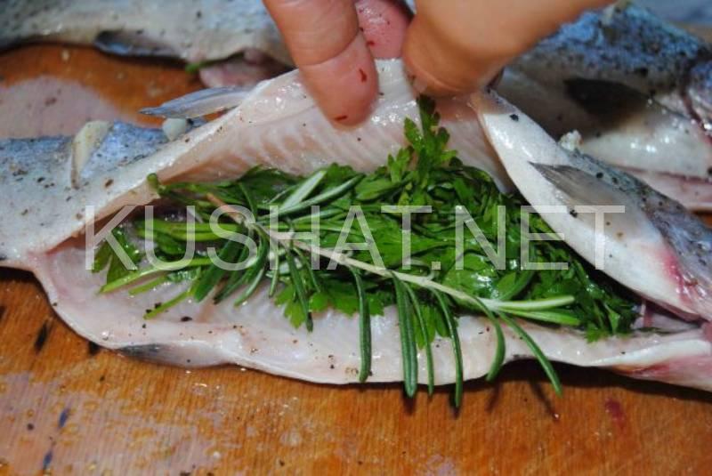 5_рыба, запеченная с овощами в духовке