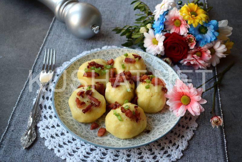 1_картофельные галушки с мясом