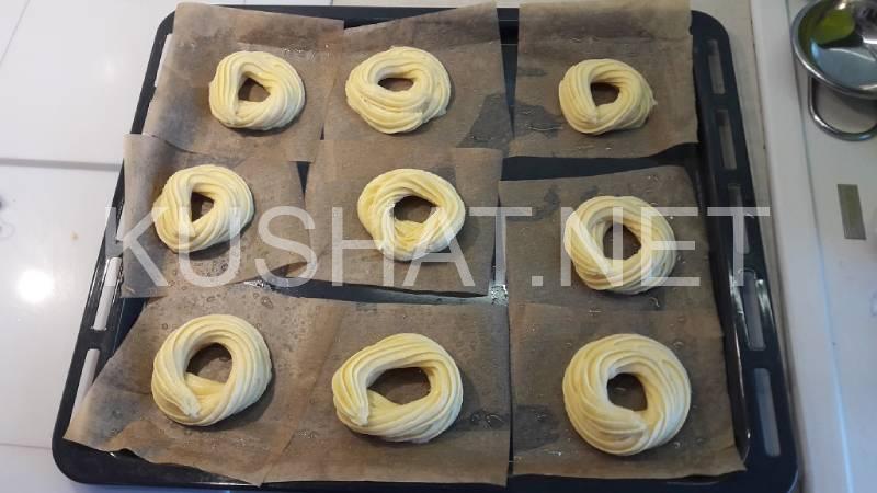 10_французские пончики из заварного теста круллер