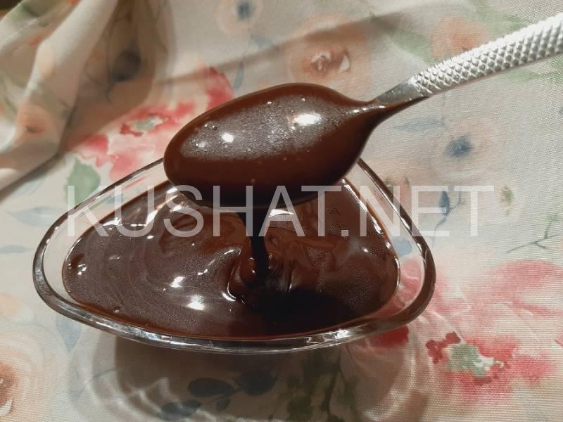 12_шоколадная глазурь на желатине