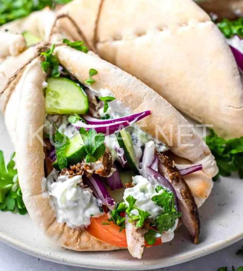 7_гирос с курицей по-гречески