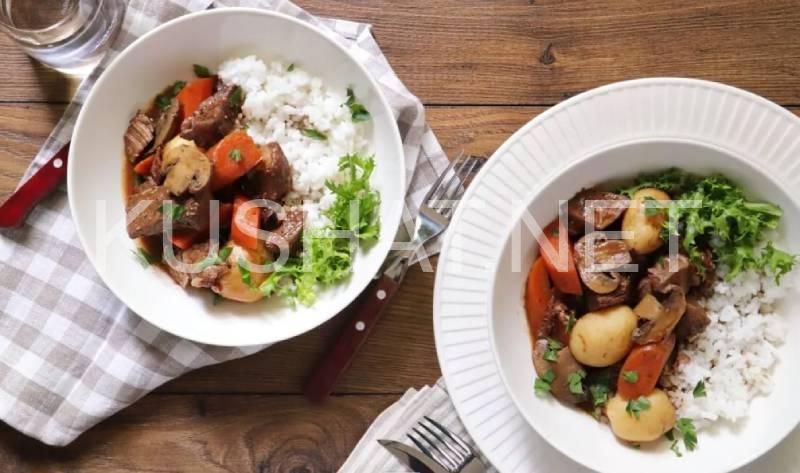 12_тушеная говядина в мультиварке