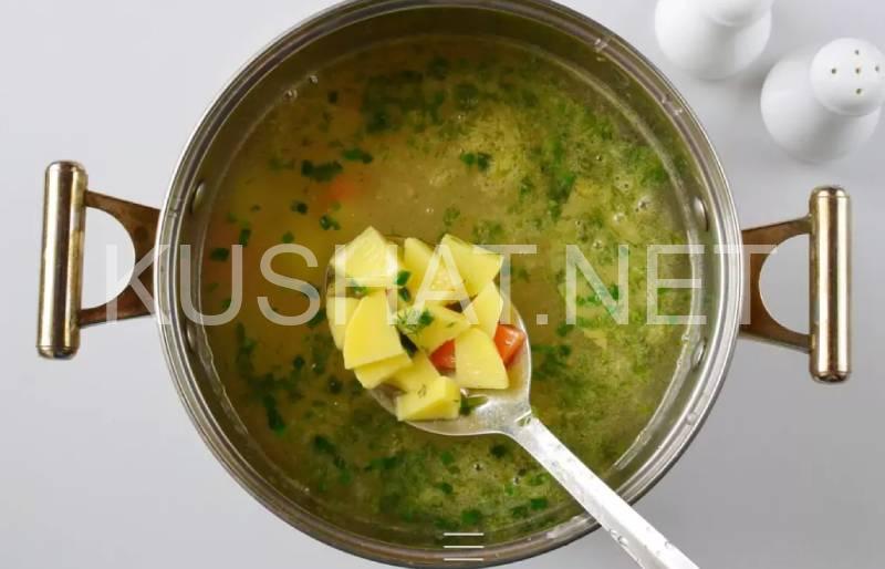 4_картофельный суп с грибами