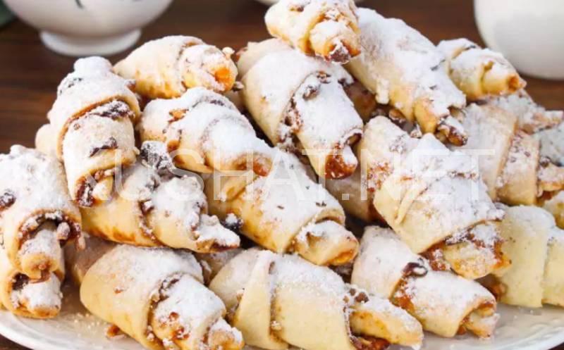 19_рогалики с грецкими орехами и вареньем