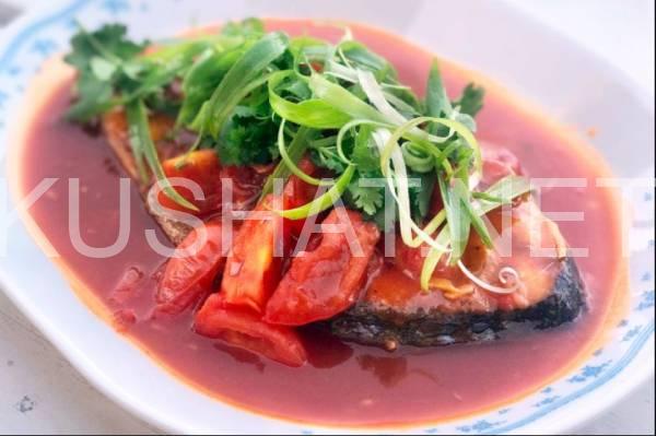 1_скумбрия в томатном соусе на сковороде