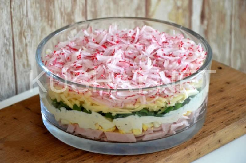 2_салат с редиской, сыром и ветчиной