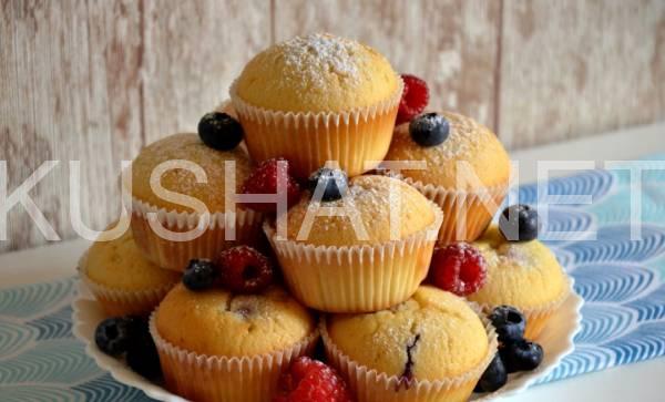 4_маффины с ягодами