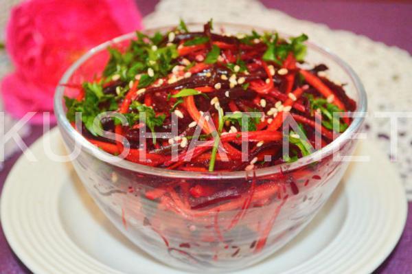 11_корейский салат из свеклы и моркови