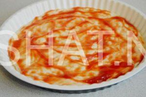 4_пицца с ветчиной, сыром и помидорами