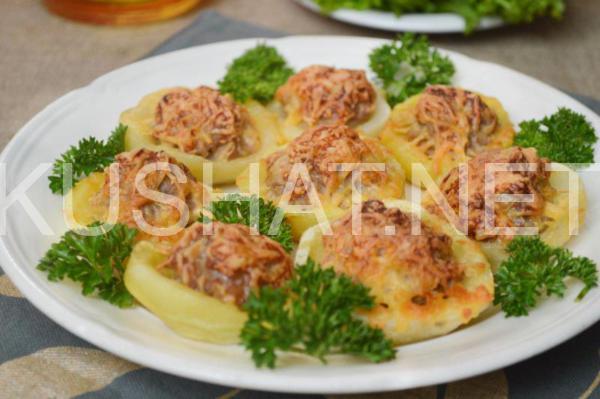 12_фаршированный картофель в духовке