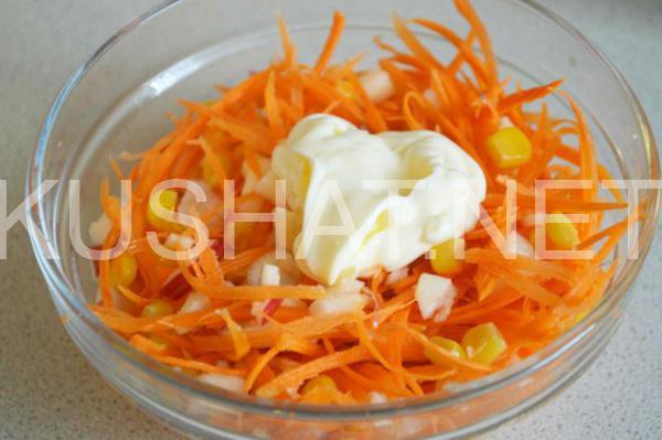 салат из моркови с яблоком и кукурузой 7_салат из моркови с яблоком и кукурузой