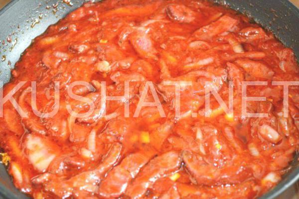 10_бефстроганов из говяжьей печени