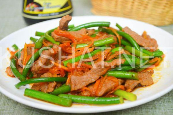 10_чесночные стрелки с мясом