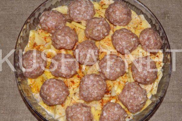 10_фрикадельки с картошкой в духовке