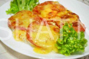 10_куриная грудка с помидорами и сыром в духовке