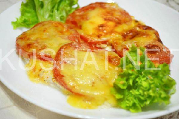 10_куриная грудка с помидорами и сыром в духовке