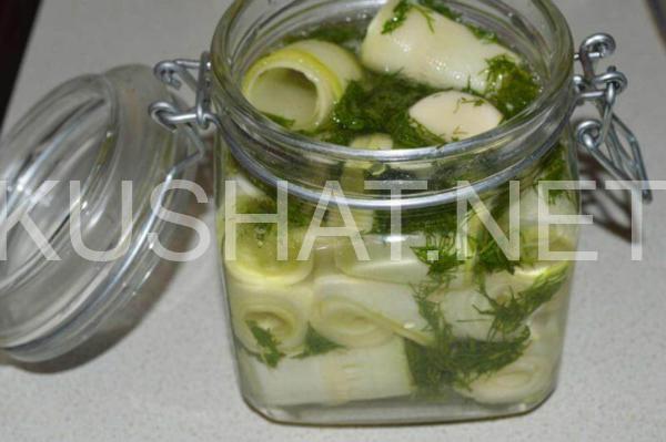 10_маринованные кабачки быстрого приготовления