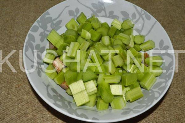 10_пирог с ревенем из песочного теста