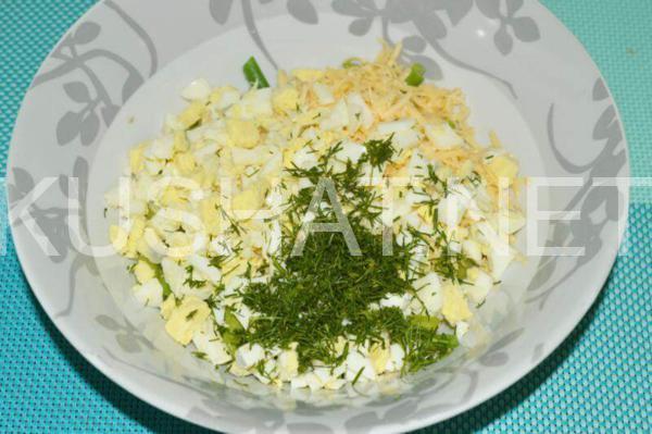 салат из стручковой фасоли с яйцом и сыром 10_салат из стручковой фасоли с яйцом и сыром