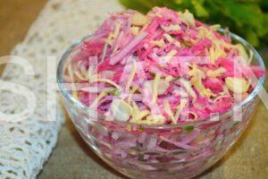 10_салат из редьки с сыром и орехами