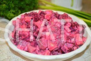 10_салат со свеклой, сельдью и сыром