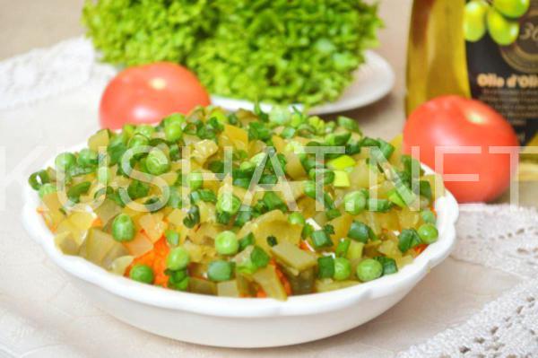 10_слоеный салат с сардиной и рисом