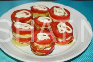 11_башенки из кабачков и помидоров