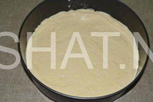 11_бисквитный пирог с ревенем