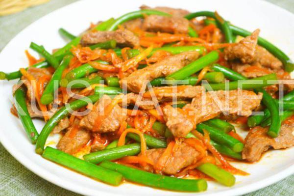 11_чесночные стрелки с мясом