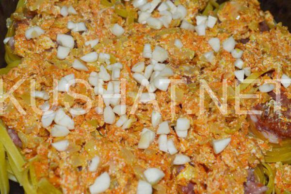 11_гнезда из макарон с фаршем