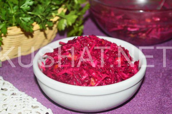 11_салат из свеклы с сыром и чесноком