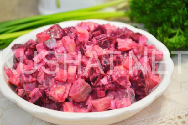 11_салат со свеклой, сельдью и сыром