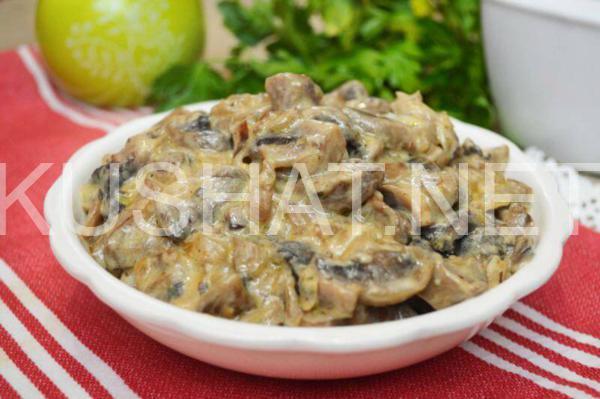 11_шампиньоны тушеные в сметане