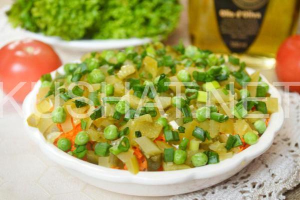 11_слоеный салат с сардиной и рисом