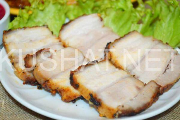 свиная грудинка, запеченная в духовке 11_свиная грудинка, запеченная в духовке