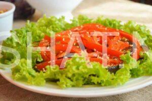 11_теплый салат с баклажанами и перцем