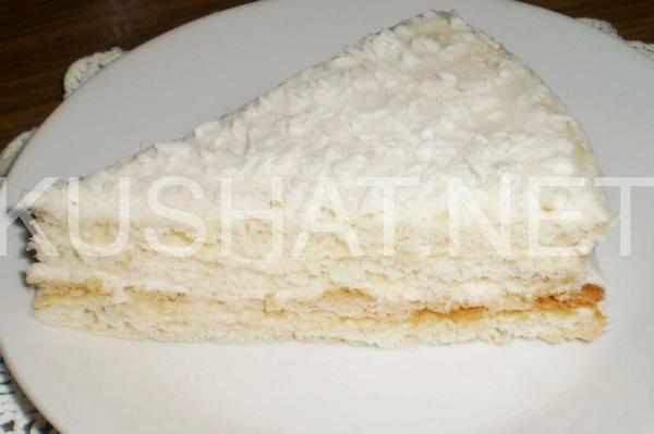 11_торт Рафаэлло со сметанным кремом