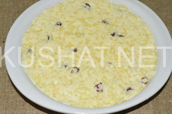 11_творожная запеканка с рисом и изюмом
