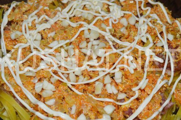 12_гнезда из макарон с фаршем